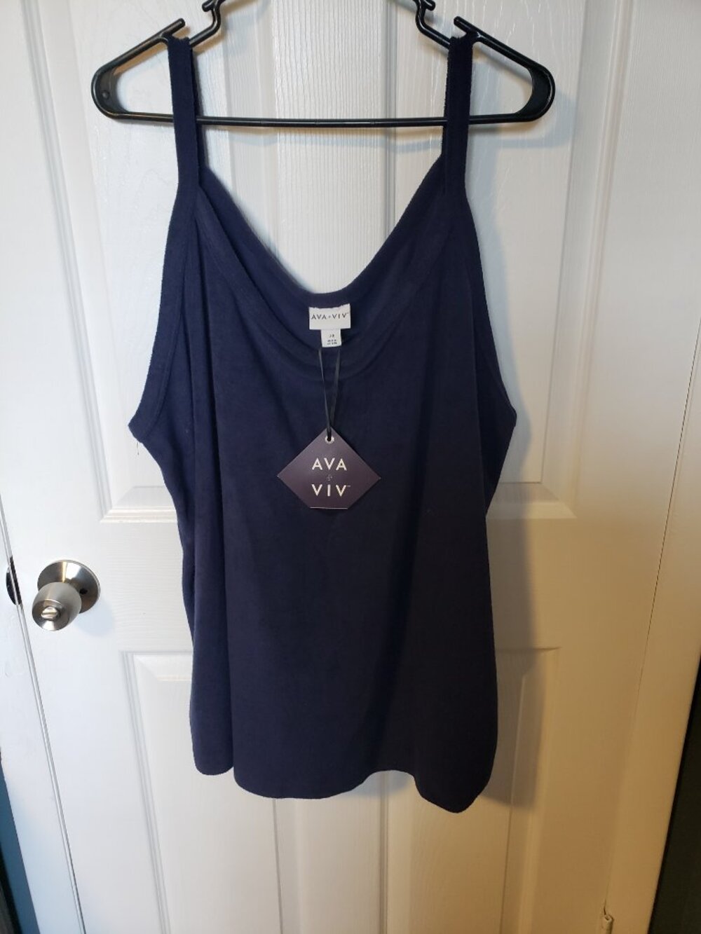 Ava & Viv Navy Blue Tank Top – Size 3X – New with Tags